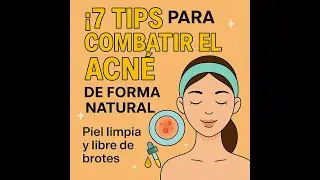 7 Tips para Combatir el Acn&eacute; de Forma Natural | Piel Limpia y Libre de Brotes✨🧴