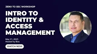 IAM Workshop #1 &ndash; Intro to Identity & Access Management [Full]