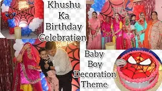2 Birthday celebration // Baby boy Decoration ideas// Family Function