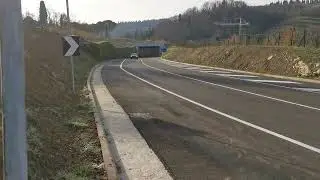 Variante di Grassina, prime auto sul nuovo tracciato