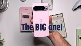 Unboxing The Pixel 9 Pro XL - Rose Quartz Edition