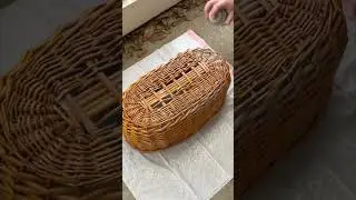 Как очистить плетеную корзину с помощью чистящего средства для духовки