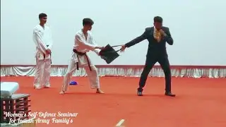 Self Defence Workshop |Indian Army |Army Family |Training Seminar| By Shihan Nimay Haldar