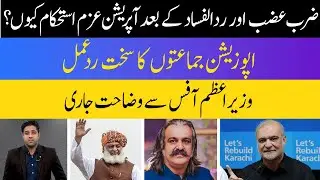Operation Azm-e-Istehkam | opposition parties ka Sakht reaction |