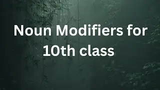 Noun modifier for 10th class 
