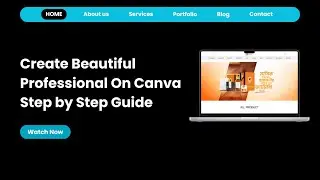 How to Make Website Using Canva: Step-by-Step Guide @pixelsicker