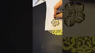 Floral flowers with circle/ using different petals / different shadings and different buds