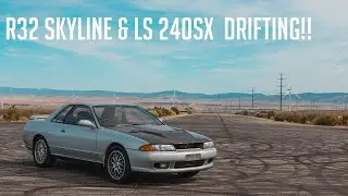 DRIFTING My R32 Skyline In Mexico!! + LS 240 Pro Am Car Test Day!