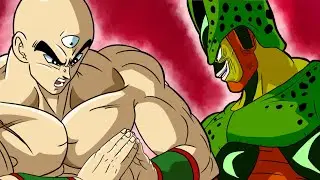 TEN-SHINHAN se VUELVE LOCO! | CELL vs TENSHINHAN LA SAGA DE CELL continua.. (parodia) 