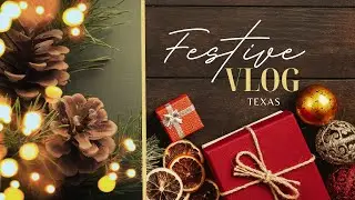 TEXAS VLOG | Christmas gifts, neighborhood lights & festive workouts | Noh&ecirc;me