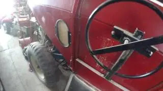 Refueling the Corn Burner With Corn and Wood Pellets