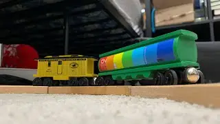 Whittle Shortline Pony Express Mail Car and CN Rainbow Graphic hopper unboxing!
