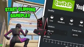 *ЛЕГКО* КАК ЗАПИСАТЬ ИГРОВОЙ ПРОЦЕСС FORTNITE НА ПК