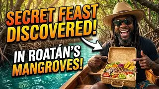Travel Vlog: Roatan Scenery + Foodie and Boatride in the Mangroves 