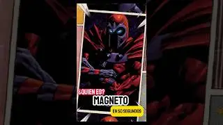 Descubre qui&eacute;n es Magneto en 50 segundos impactantes #shortsfeed #magneto   #comicnarrado