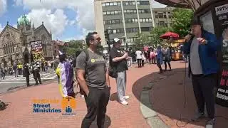 2023 Boston Pride-preaching the gospel to the lost souls
