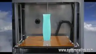 Time Lapse 3D Blue Vase