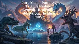 Pure Mana,  Fantasy,  Trial,  Sacrifice,  Growth,  Realizationdeep sleep,  healing music