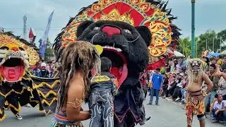 MAIN BARONGAN Di Alun-Alun FESTIVAL MEGENGAN DEMAK KOTA WALI 2025