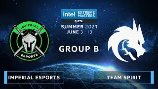 CS:GO - Imperial Esports vs. Team Spirit [Mirage] Map 1 - IEM Summer 2021 - Group B