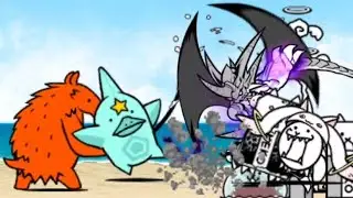 The Battle Cats | UL13-1: Ghost Sea - Iwa Rock Reef (3 Crowns, No Gacha)