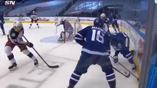 Jake Muzzin Stretchered Off vs Blue Jackets