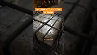 Footprints of Jesus in Rome