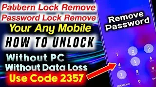 How To Reset Android Phone Password Without Losing Data |Unlock Android Tablet Forgot Password Pin🔥🔥