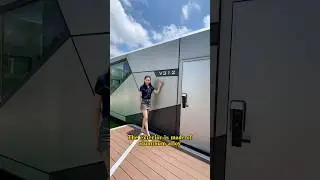 Would you choose this tiny luxury home for retirement? #capsulehouse #tinyhouse #home #homebuilding