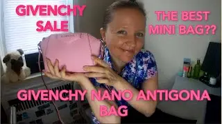 GIVENCHY NANO ANTIGONA UNBOXING AND REVIEW. WHAT FITS. THE BEST SMALL CROSSBODY BAG