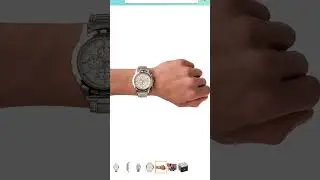 Fossil Analog White Dial Men's Watch-FS4795