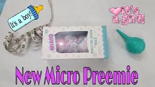 Birth of Micro Preemie Silicone Baby.. Boy or Girl?Box Opening Amazon Doll| nlovewithreborns2011