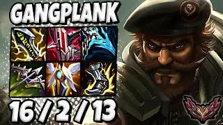 Gangplank vs Irelia [ TOP ] Korea Grandmaster 995 LP| Patch 26.2