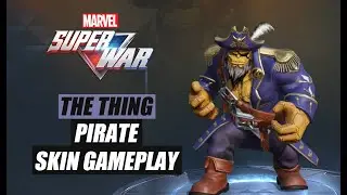 Marvel Super War - The Thing: Pirate Skin Gameplay (MSW)