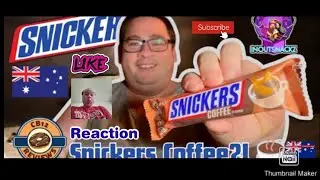Reaction to Australia Has Snickers Coffee?! 🇦🇺☕ Full Taste Test & Review #coffee #review