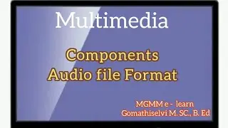 Multimedia AUDIO File Format in tamil