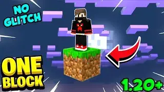 😱 One Block For Minecraft Pocket Edition 1.20+ || Download One Block Map For Mcpe