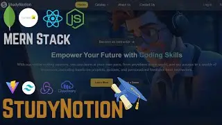 StudyNotion EdTech Platform using MERN Stack, Tailwind CSS, Redux