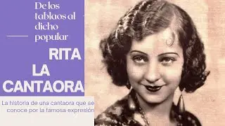 RITA LA CANTAORA. ALGO M&Aacute;S QUE UNA EXPRESI&Oacute;N