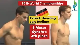 2019 Patrick Hausding & Lars Rudiger - Germany - 5154b - World Diving Championships