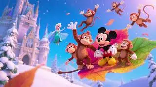 ❄️🍃 Elsa Monkey&rsquo;s Flying Leaf 3 | Whimsical Winter Adventure