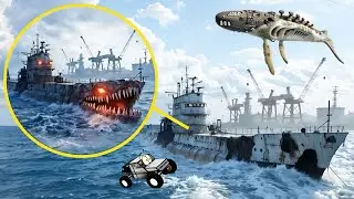 ЭТУ СТАРУЮ ПОДВОДНУЮ ЛОДКУ ПОЖИРАТЕЛЬ НАШЁЛ НАШ ДРОН! Как она выглядит теперь? Гоша и Чич.