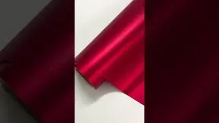 Product Video for Satin Chrome Prismatic Red Vinyl Wrap MP10