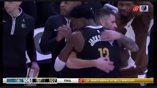 Joe Ingles Misses GAME WINNER. Memphis Grizzlies Win and Beat the Orlando Magic!