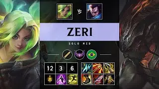 Zeri Mid vs Yasuo - BR Master Patch 25.06