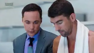 Intel Funny Commercials feat Jim Parsons, Lebron James, Serena Williams and Michael Phelps