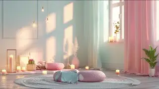 Soft Morning Calm ✨ Pastel Room Ambience for Peace (LIVE)
