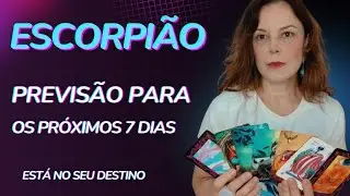 ESCORPI&Atilde;O ♏️ UM CICLO SE ENCERRA E OUTRO SE INCIA! MUDAN&Ccedil;AS! #escorpiaotarot #escorpiao