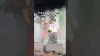 Singer DESTROYS heckler in the middle of live show 😳🔥 #emo #livemusic #concert #tx2 #lgbt