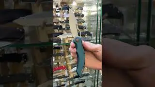 Складной нож Fox Sparrow Sandblast сталь 9Cr13MoV, рукоять Blue Aluminium